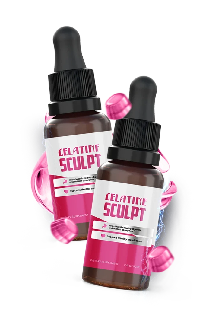 Gelatine Sculpt natural weight loss supplement designed to support metabolism and healthy fat burning