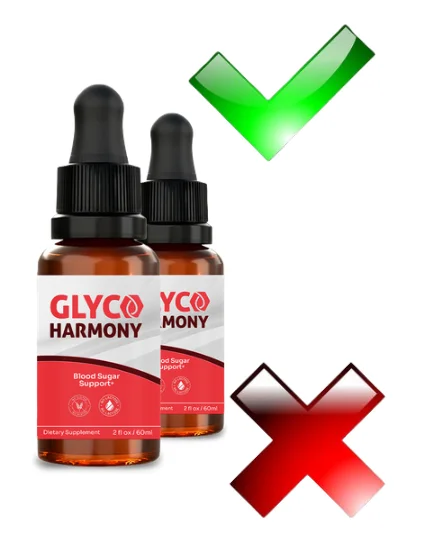 Gluco Harmony Drops pros and cons list showing key benefits and limitations of the blood sugar support formula.