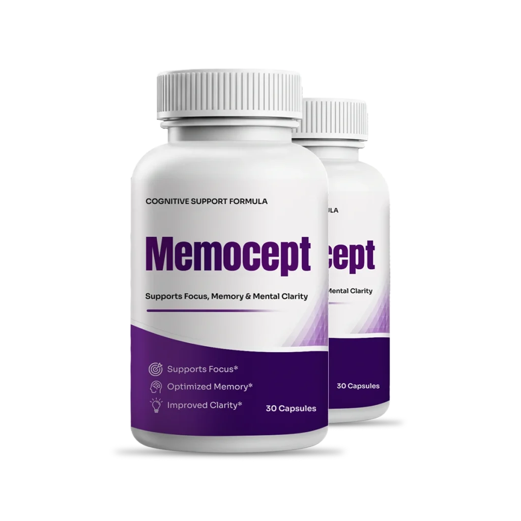 Bottle of Memocept Pro memory and cognitive support supplement