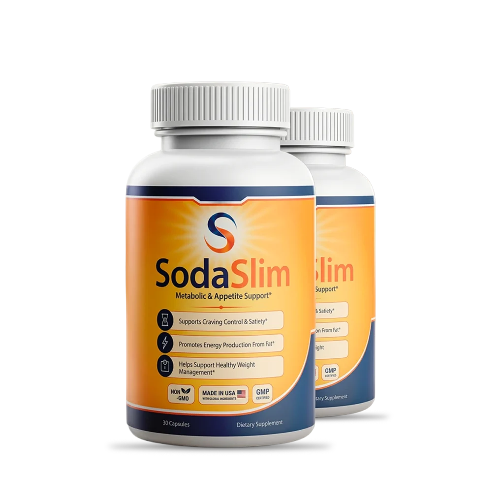 SodaSlim two bottle package for daily metabolism support