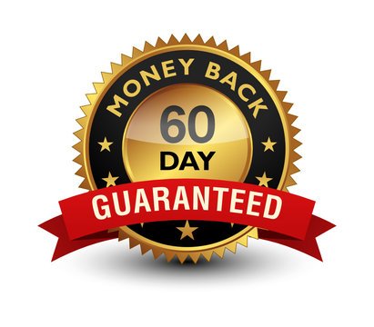 VapoCept 60-day money-back guarantee seal