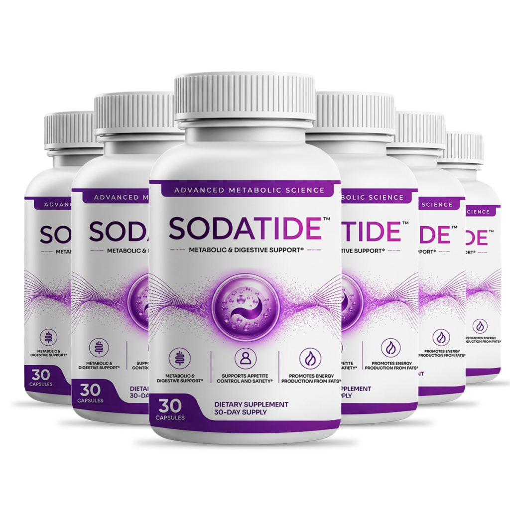 SodaTide 6-bottle best-value package with free US shipping