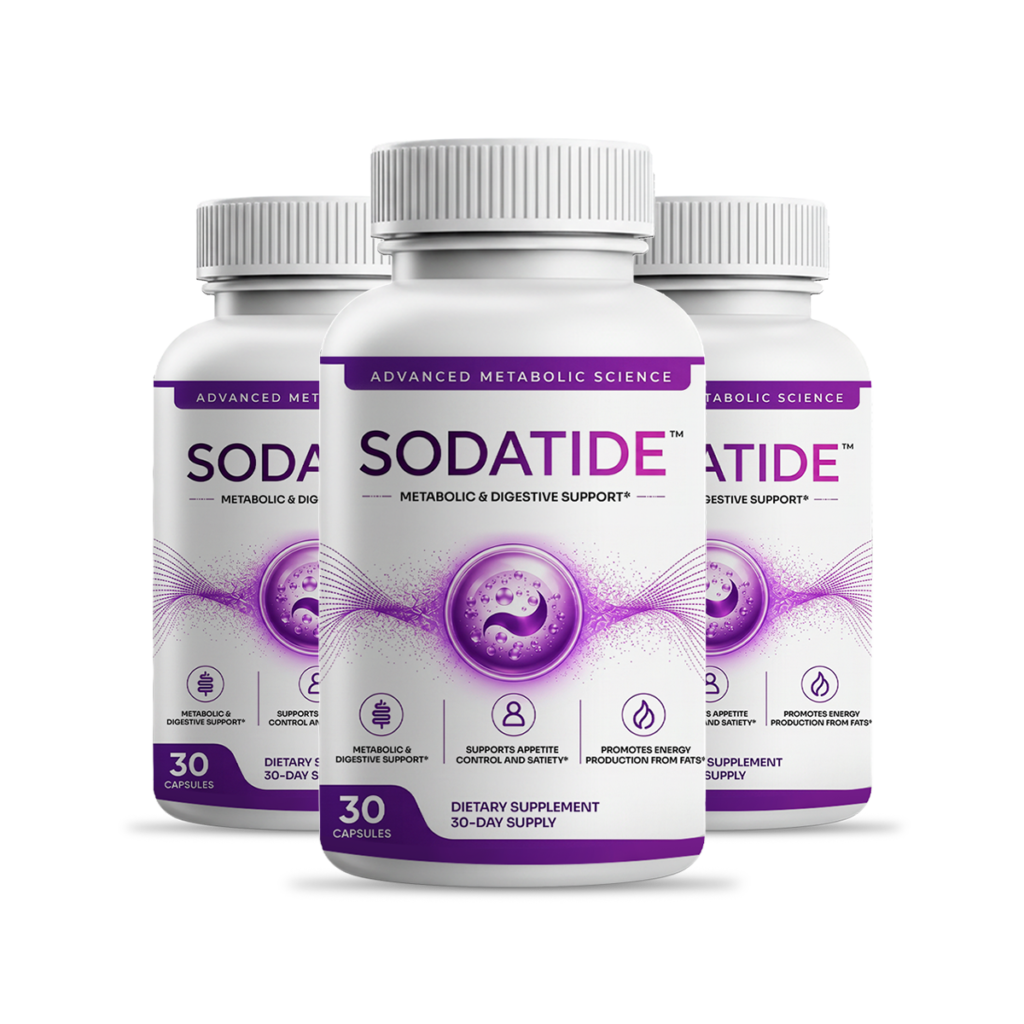 SodaTide 3-bottle package with free US shipping