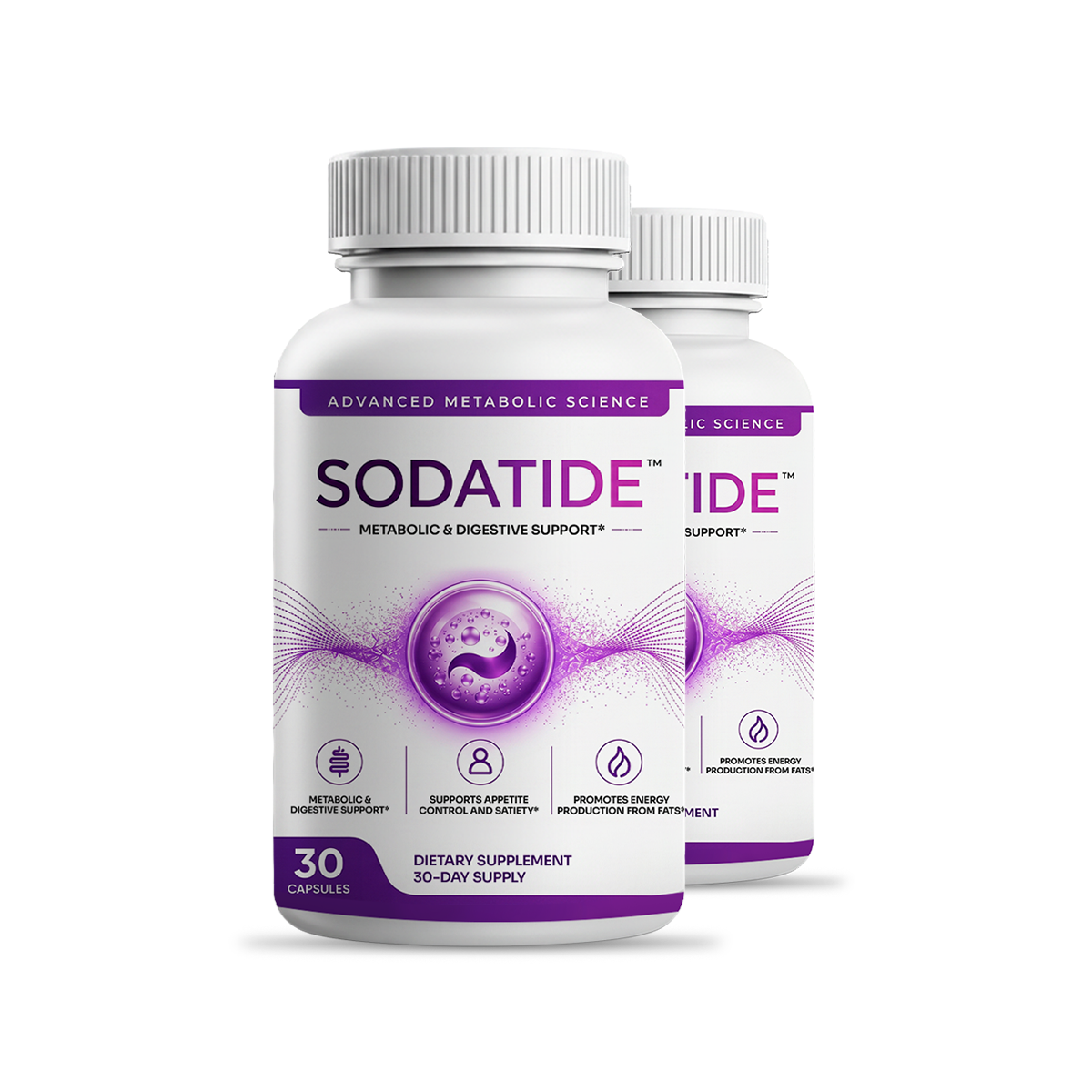 SodaTide 2-bottle package for a 60-day supply