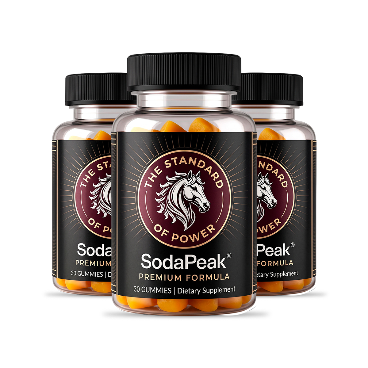SodaPeak 3 bottle package - 90 day supply with free U.S. shipping and SEO optimized image metadata
